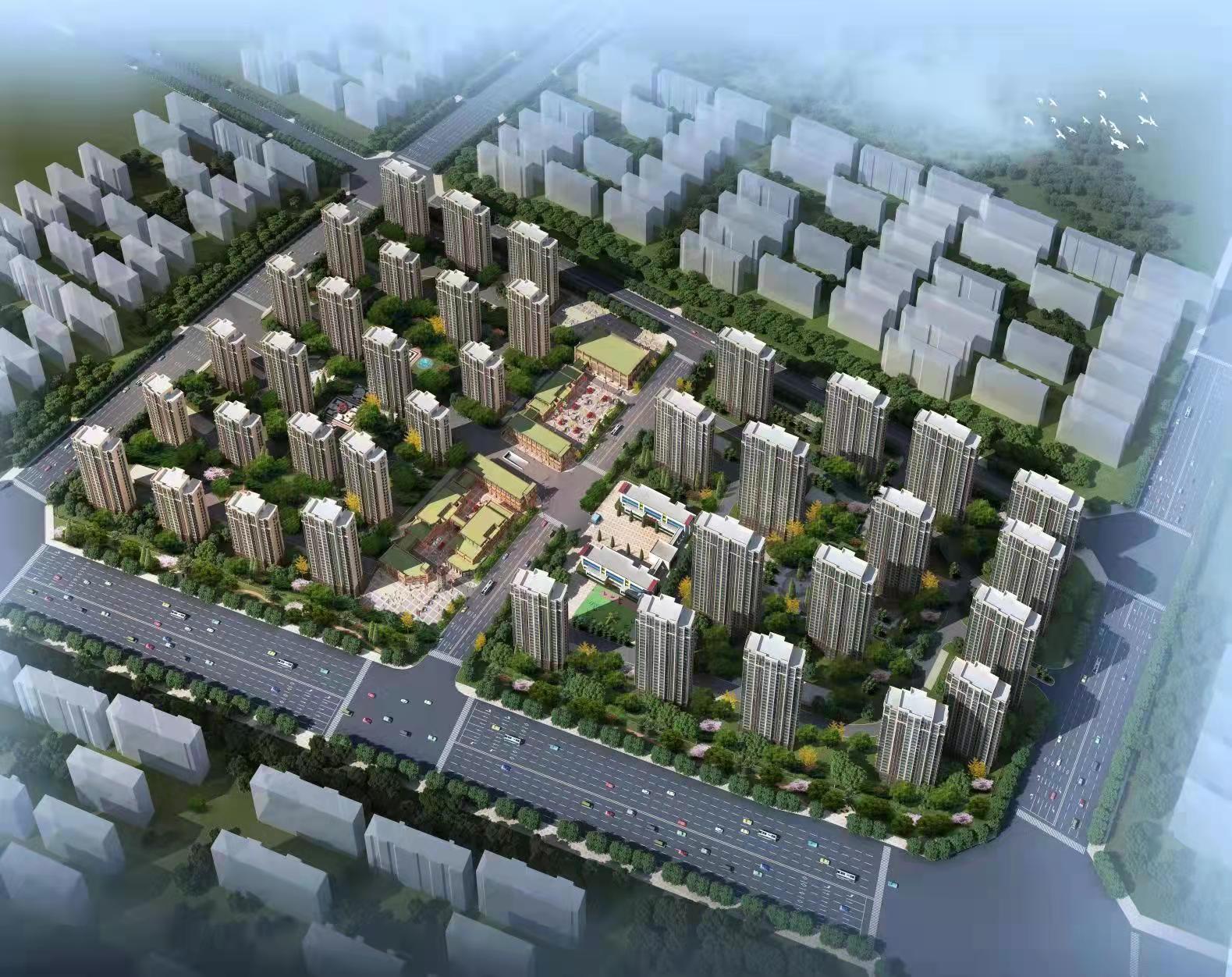 皖北分公司中标蚌埠淮上明居西区新建工程项目